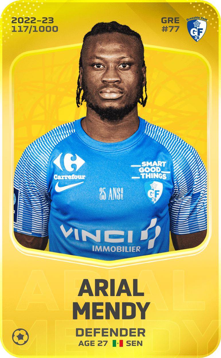Arial Mendy 2022-23 • Limited 117/1000