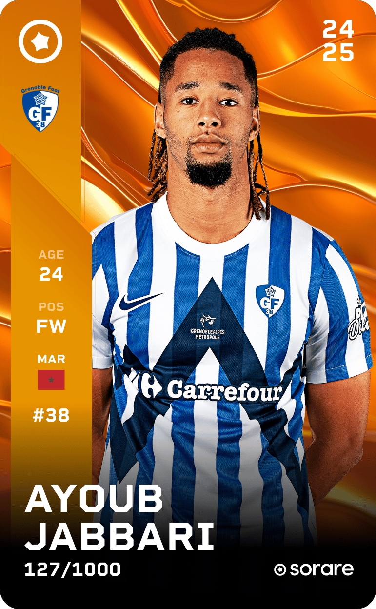 Ayoub Jabbari 2024-25 • Limited 127/1000