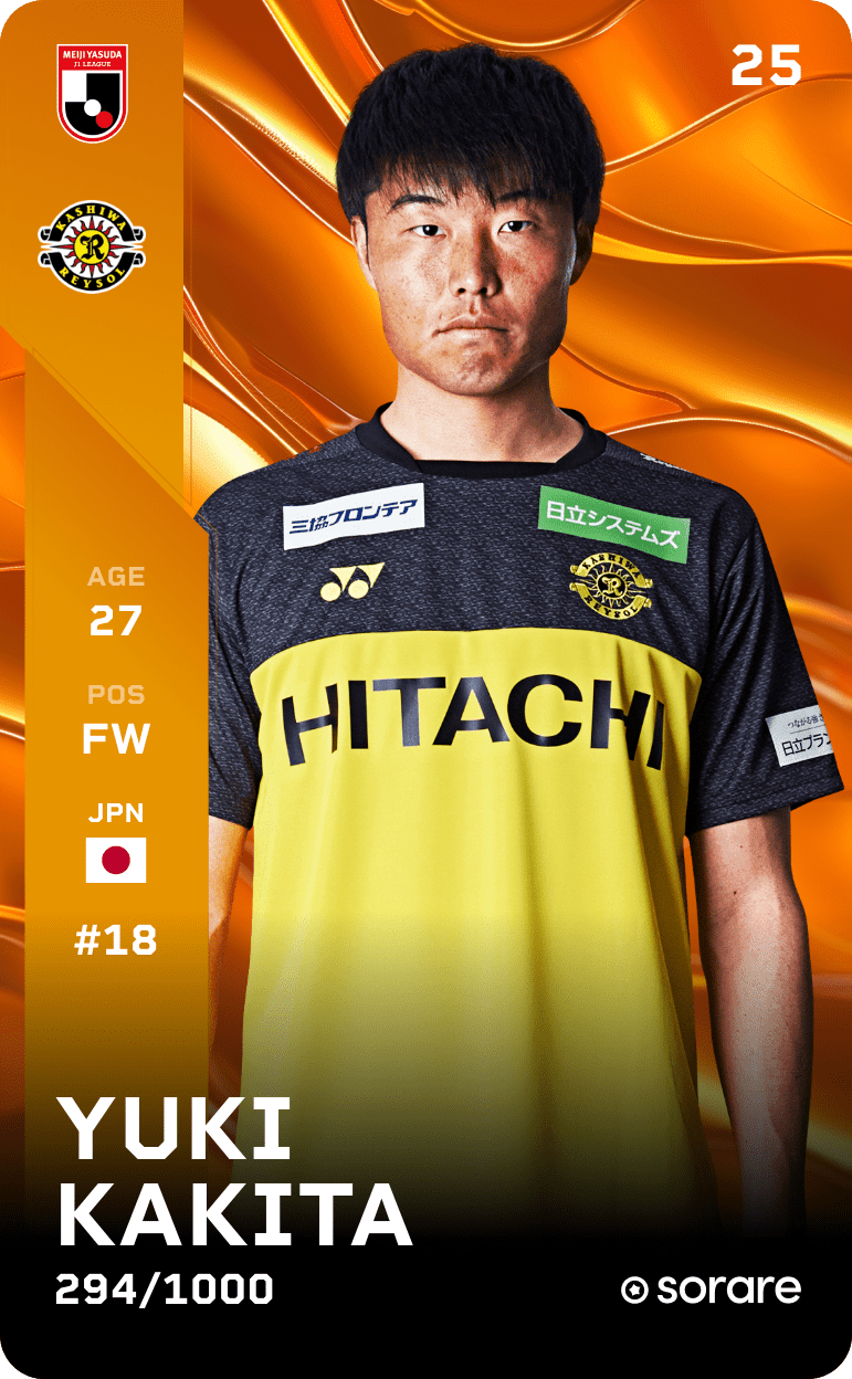 Yuki Kakita 2025-26 • Limited 294/1000