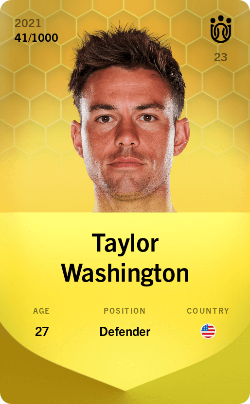 Taylor Washington 2021-22 • Limited 41/1000