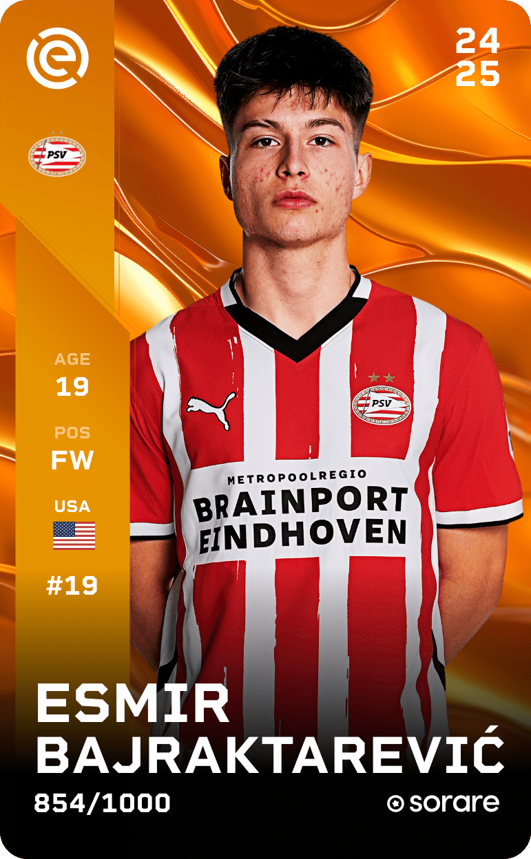 Esmir Bajraktarevic 2024-25 • Limited 854/1000
