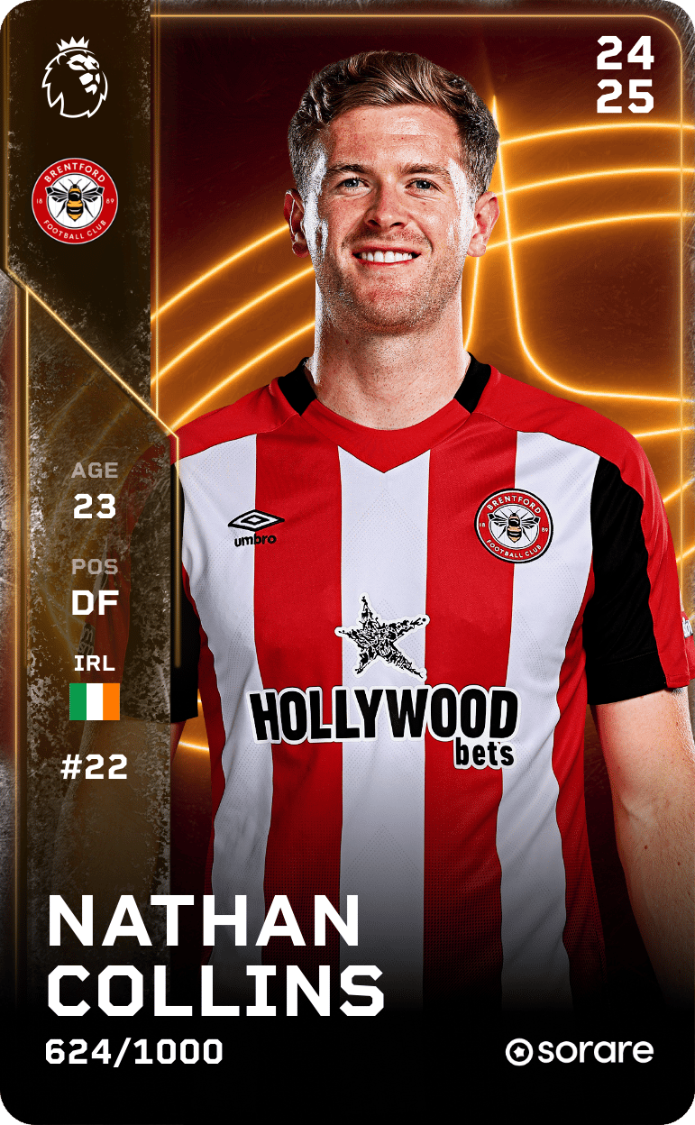 Nathan Collins 2024-25 • Limited 624/1000