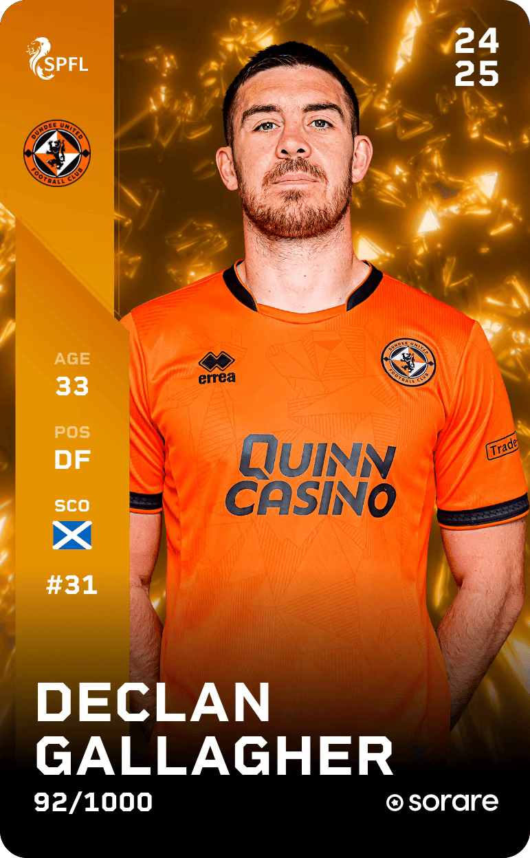 Declan Gallagher 2024-25 • Limited 92/1000
