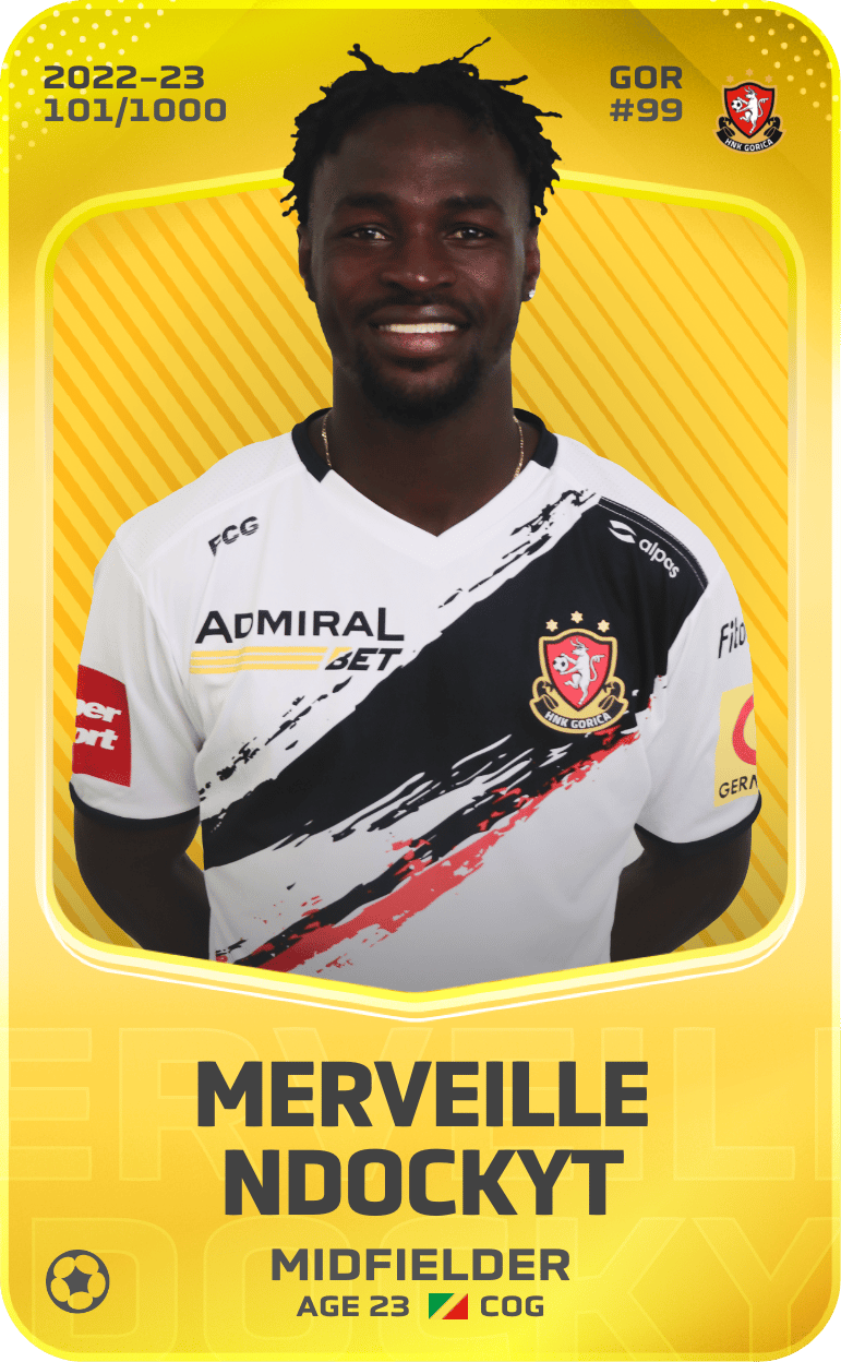 Merveille Ndockyt 2022-23 • Limited 101/1000