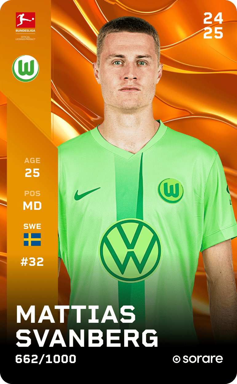Mattias Svanberg 2024-25 • Limited 662/1000