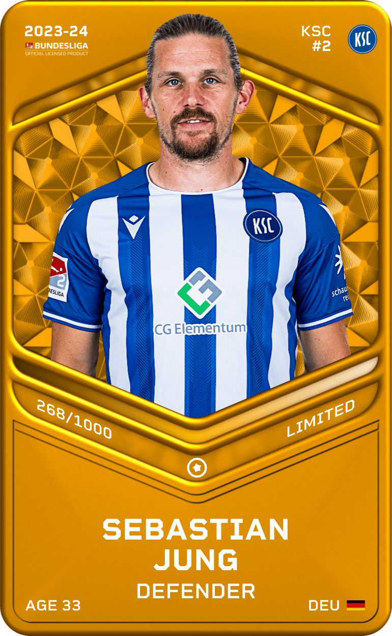Sebastian Jung 2023-24 • Limited 268/1000