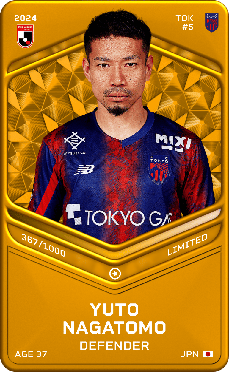 Yuto Nagatomo 2024-25 • Limited 367/1000