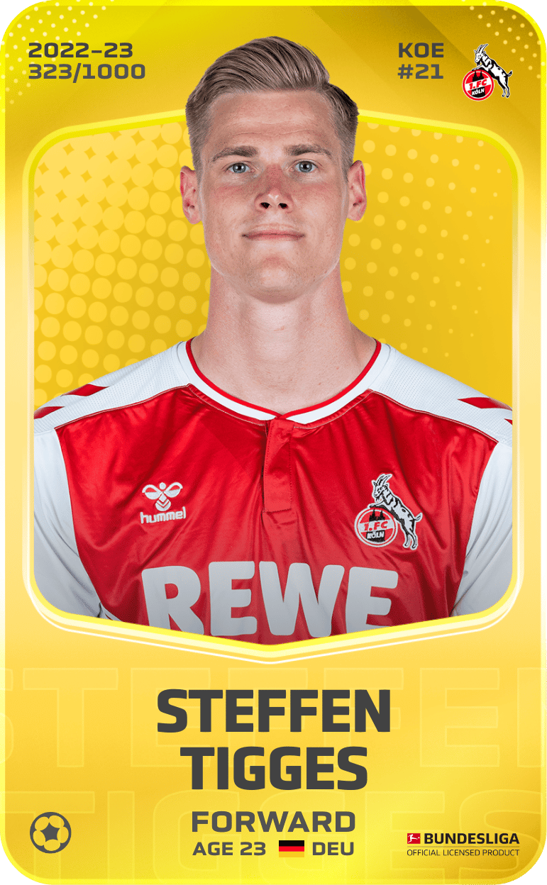 Steffen Tigges 2022-23 • Limited 323/1000