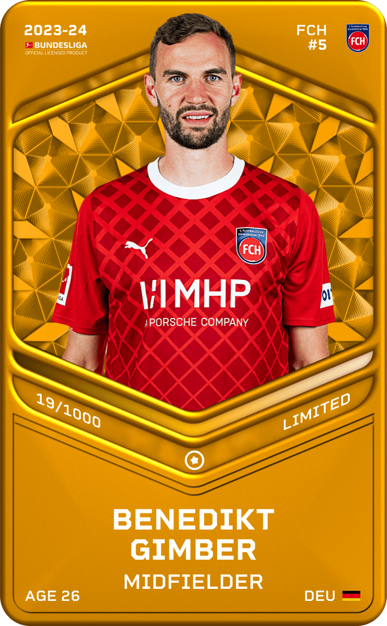 Benedikt Gimber 2023-24 • Limited 19/1000