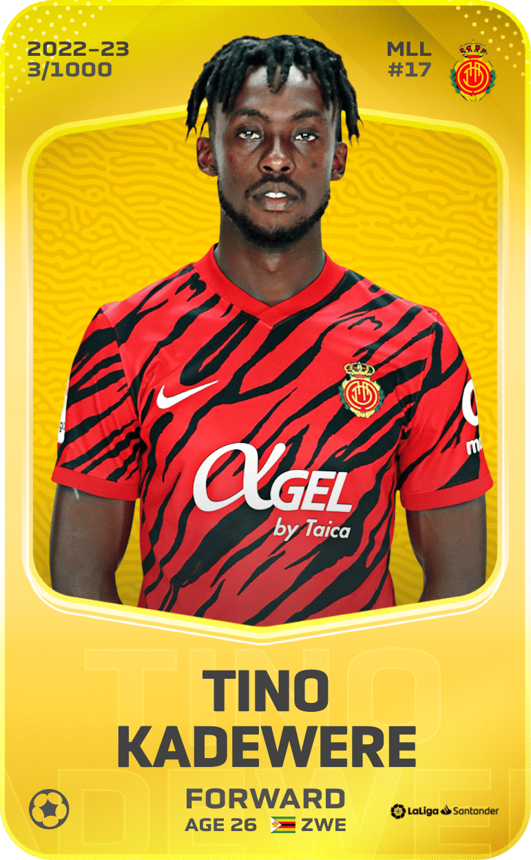 Tino Kadewere 2022-23 • Limited 3/1000