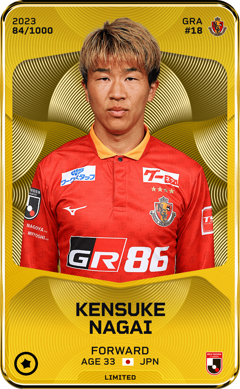 Kensuke Nagai 2023-24 • Limited 84/1000