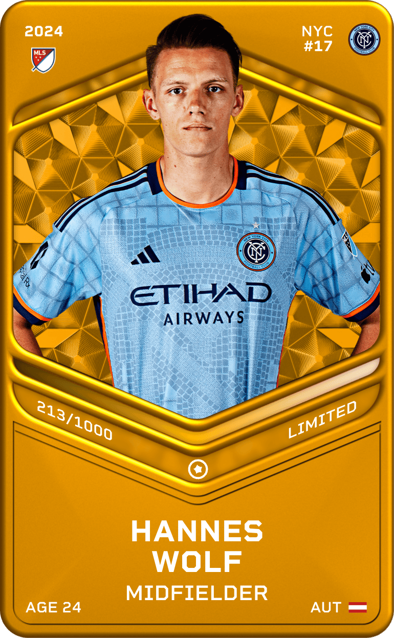 Hannes Wolf 2024-25 • Limited 213/1000
