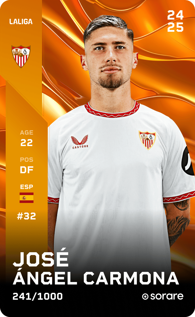 José Ángel Carmona 2024-25 • Limited 241/1000