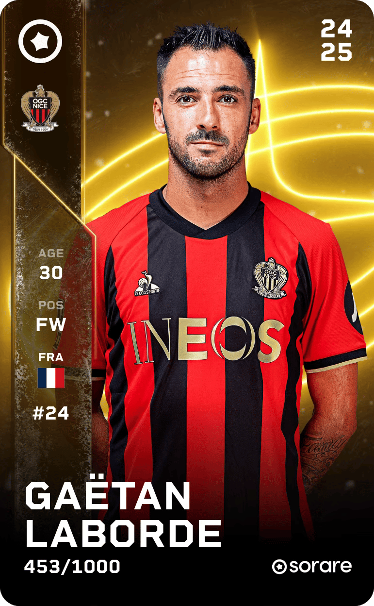 Gaëtan Laborde 2024-25 • Limited 453/1000