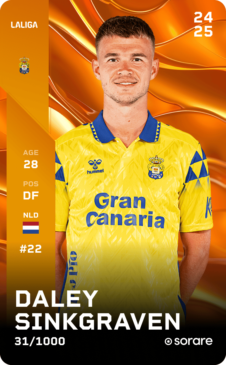 Daley Sinkgraven 2024-25 • Limited 31/1000