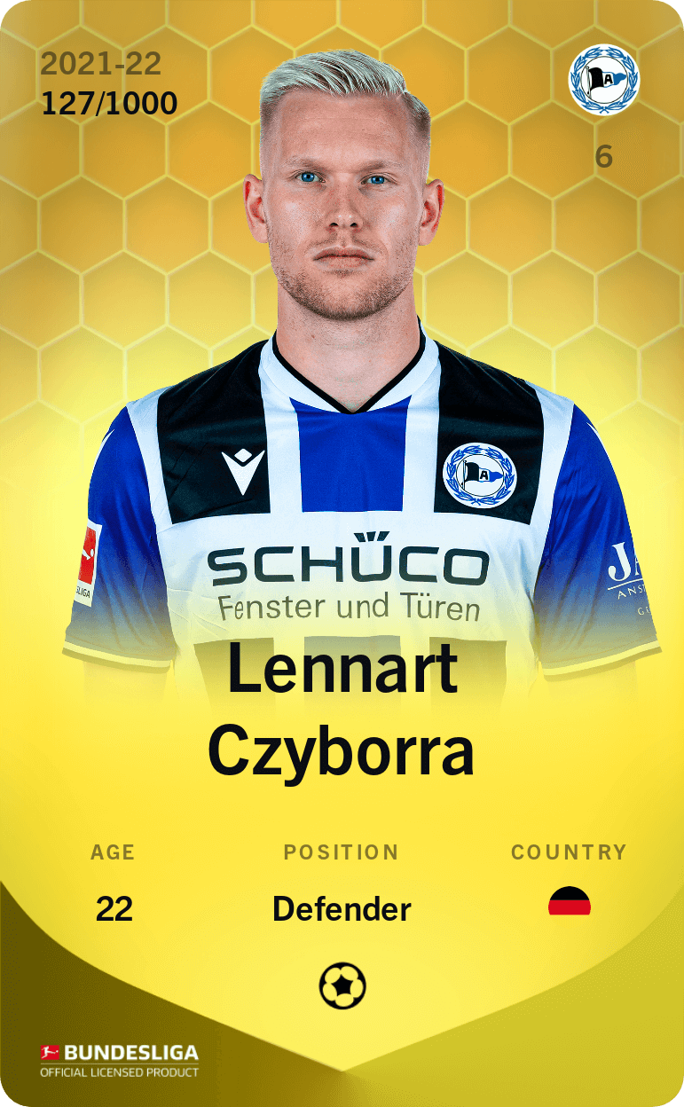 Lennart Czyborra 2021-22 • Limited 127/1000