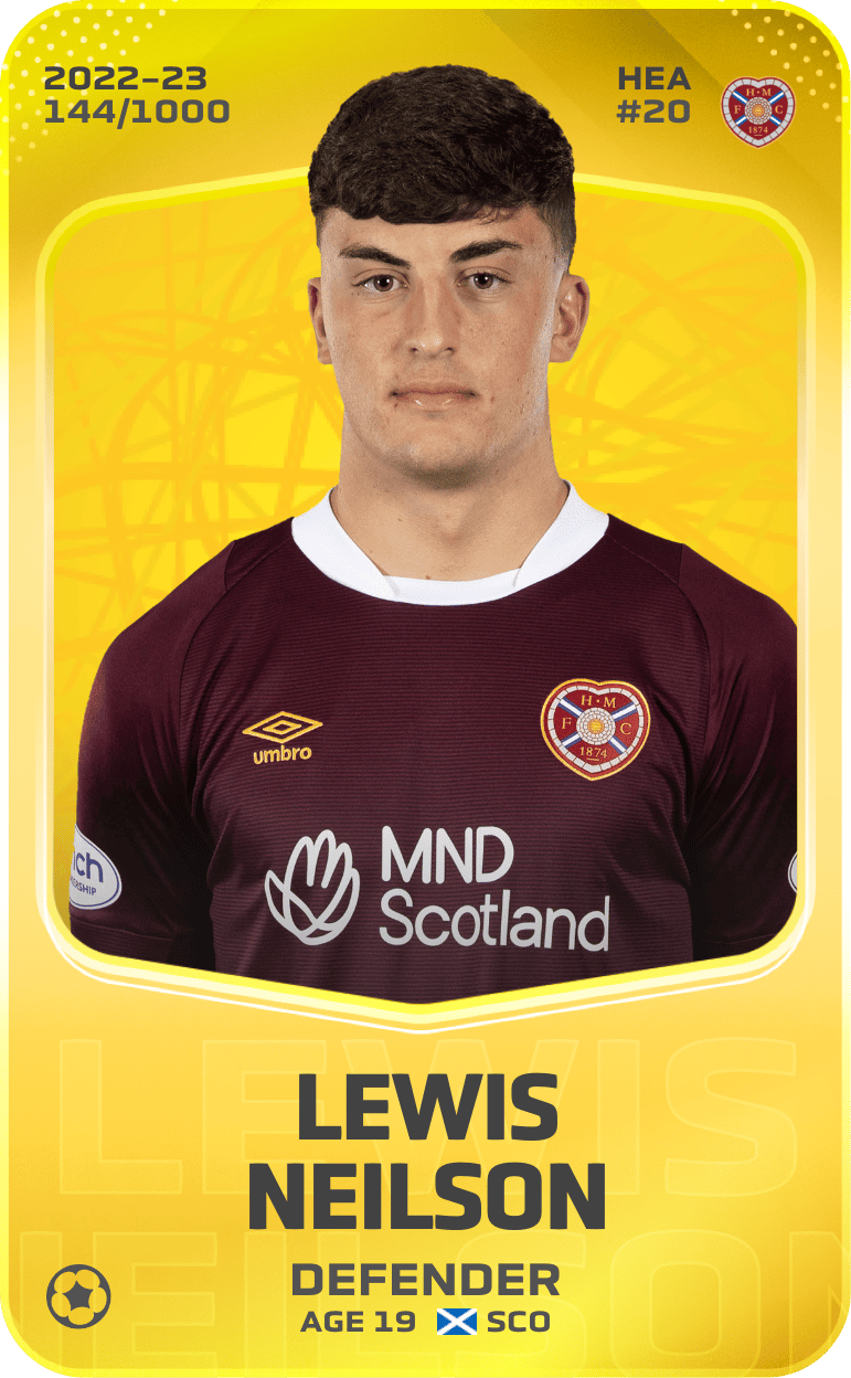 Lewis Neilson 2022-23 • Limited 144/1000