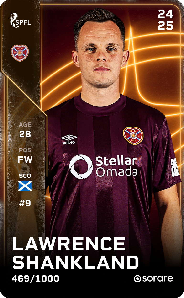 Lawrence Shankland 2024-25 • Limited 469/1000