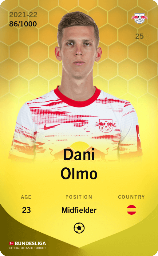 Dani Olmo 2021-22 • Limited 86/1000