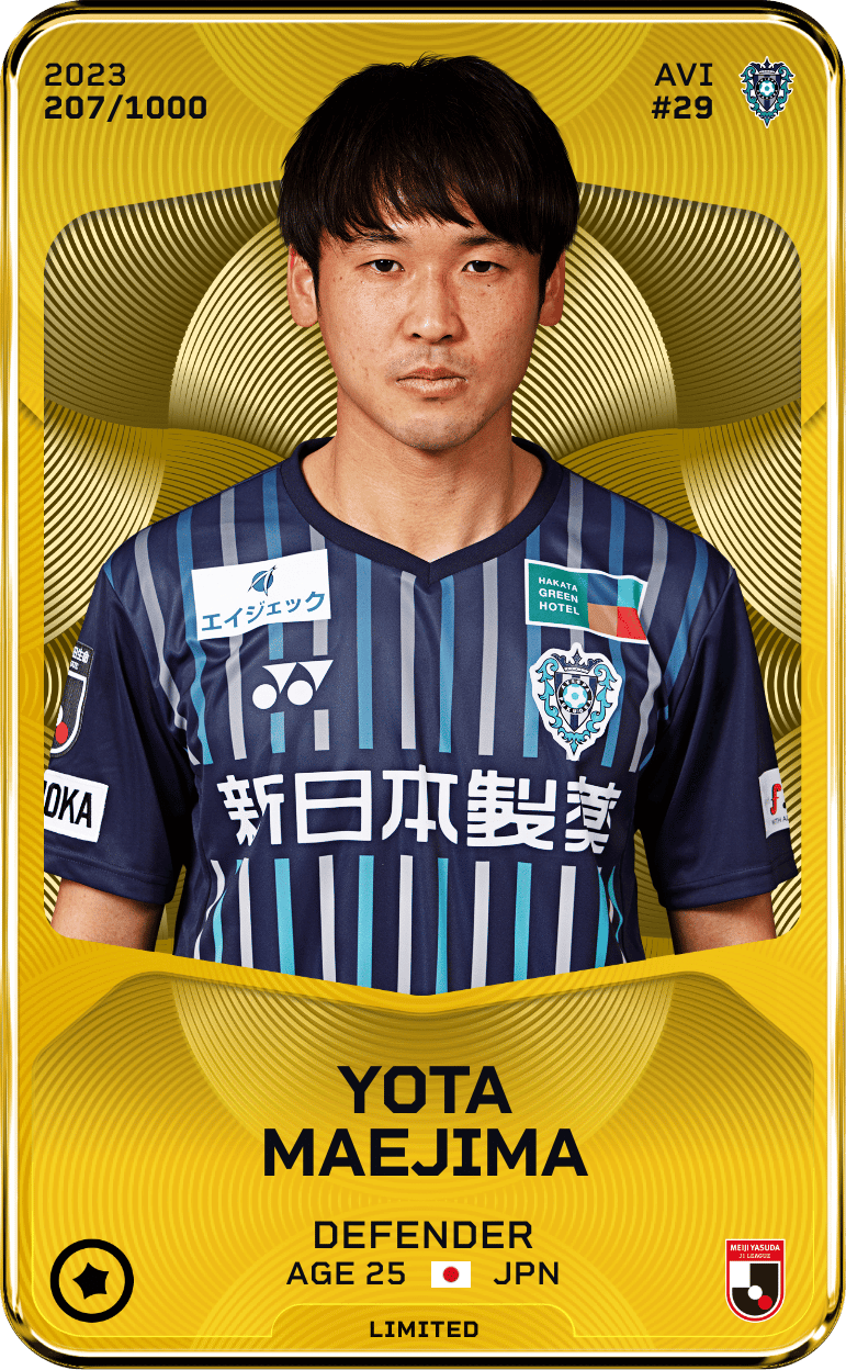 Yota Maejima 2023-24 • Limited 207/1000