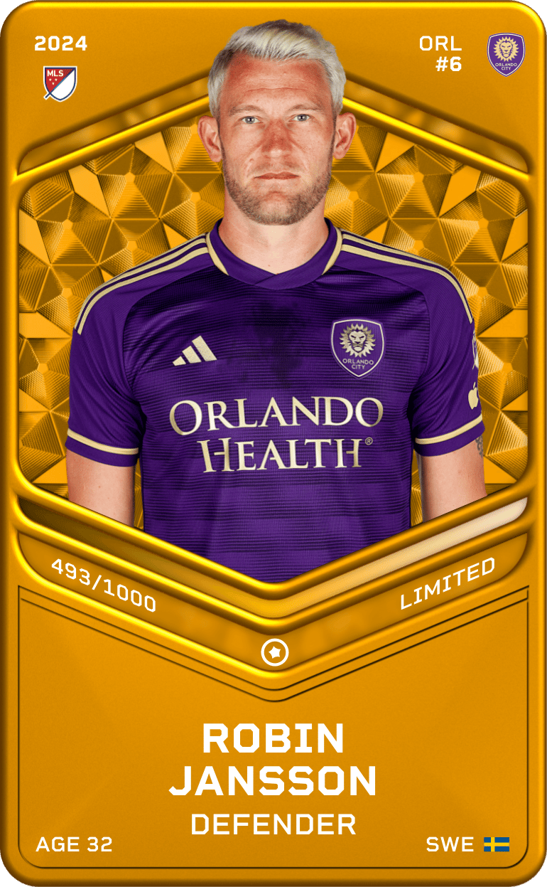 Robin Jansson 2024-25 • Limited 493/1000