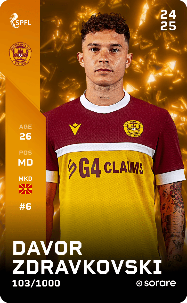 Davor Zdravkovski 2024-25 • Limited 103/1000