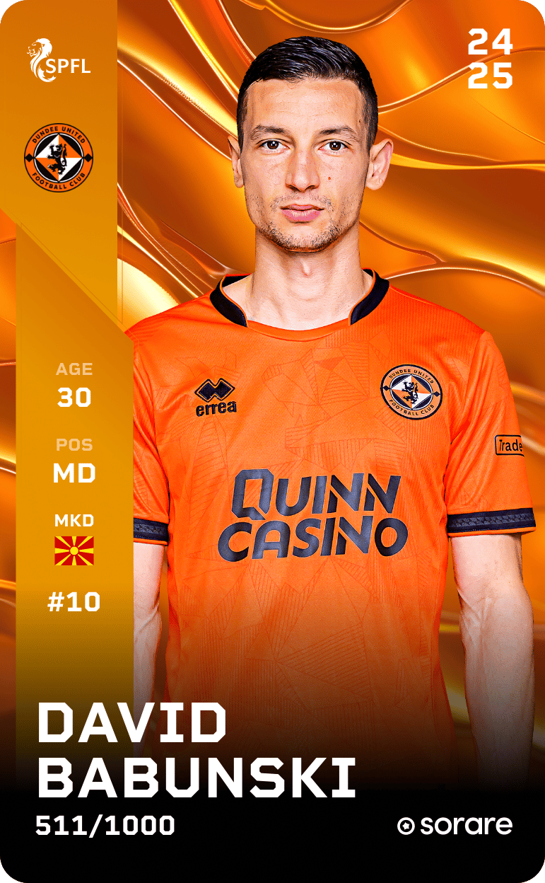 David Babunski 2024-25 • Limited 511/1000