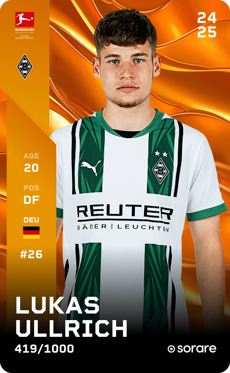 Lukas Ullrich 2024-25 • Limited 419/1000
