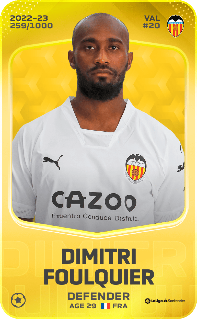 Dimitri Foulquier 2022-23 • Limited 259/1000