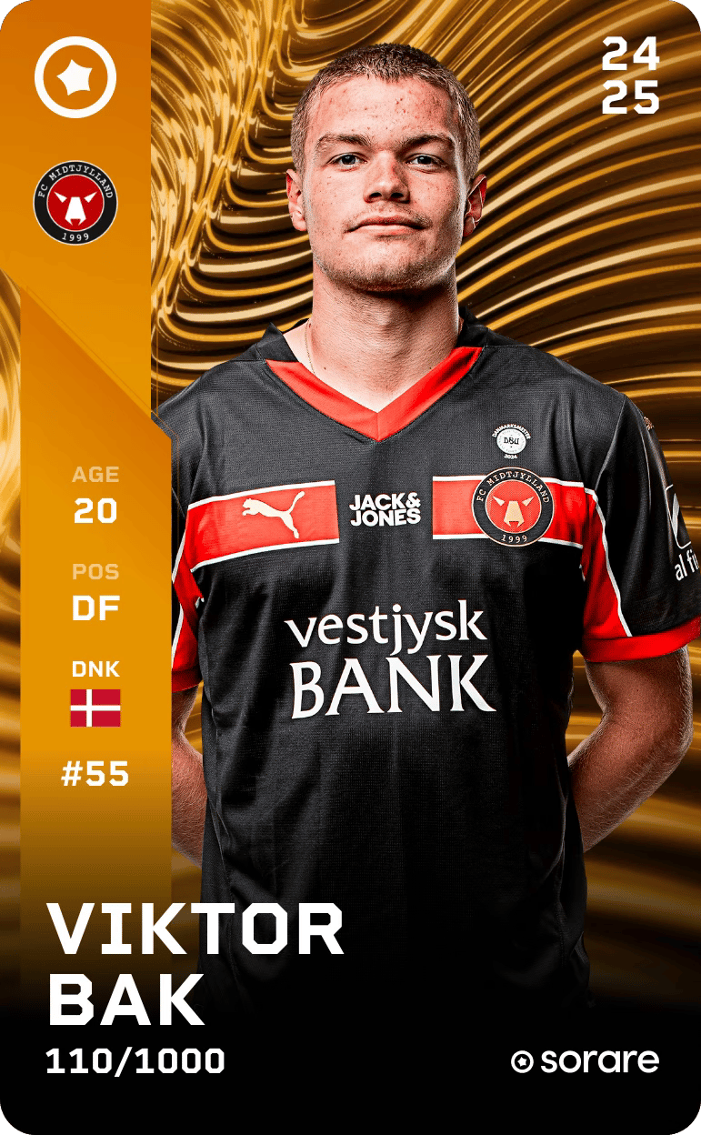 Viktor Bak 2024-25 • Limited 110/1000