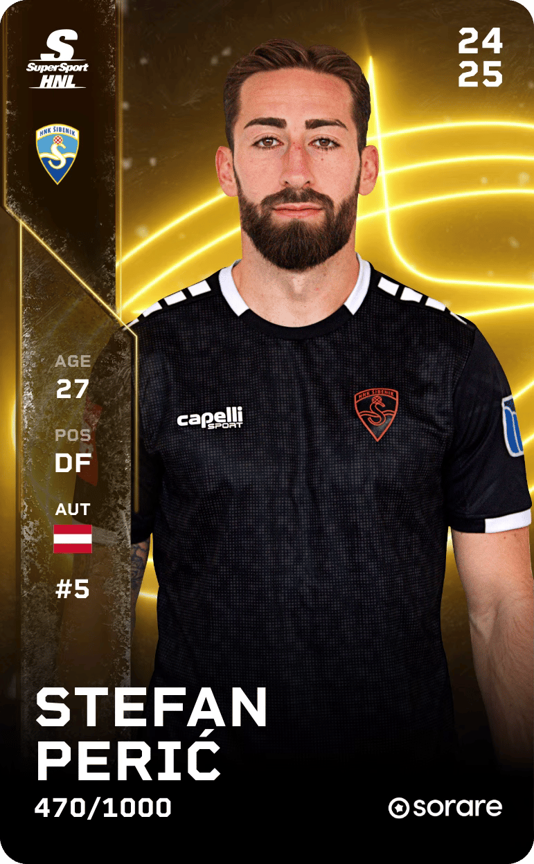 Stefan Perić 2024-25 • Limited 470/1000