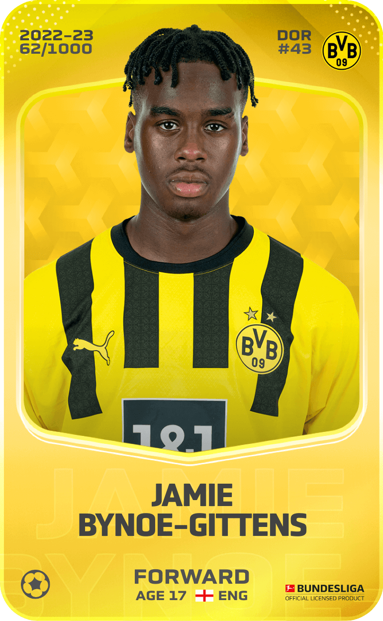 Jamie Bynoe-Gittens 2022-23 • Limited 62/1000