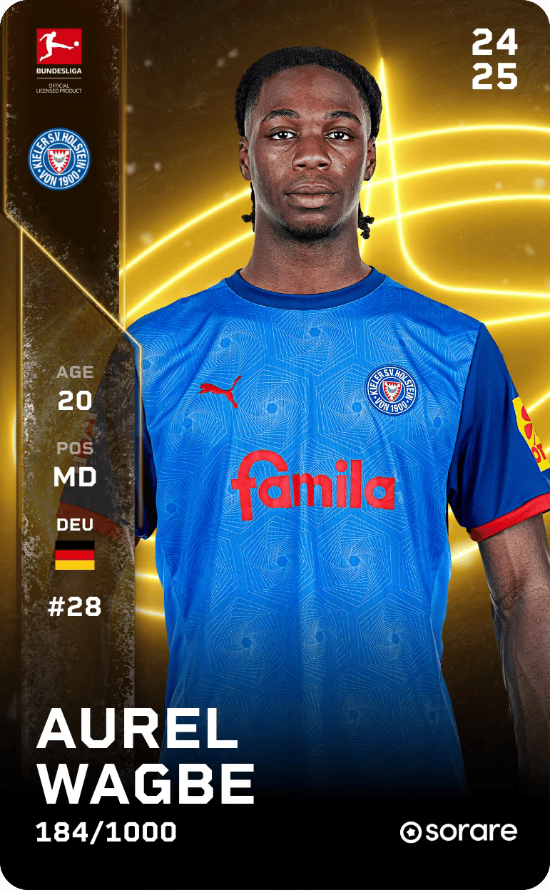 Aurel Wagbe 2024-25 • Limited 184/1000