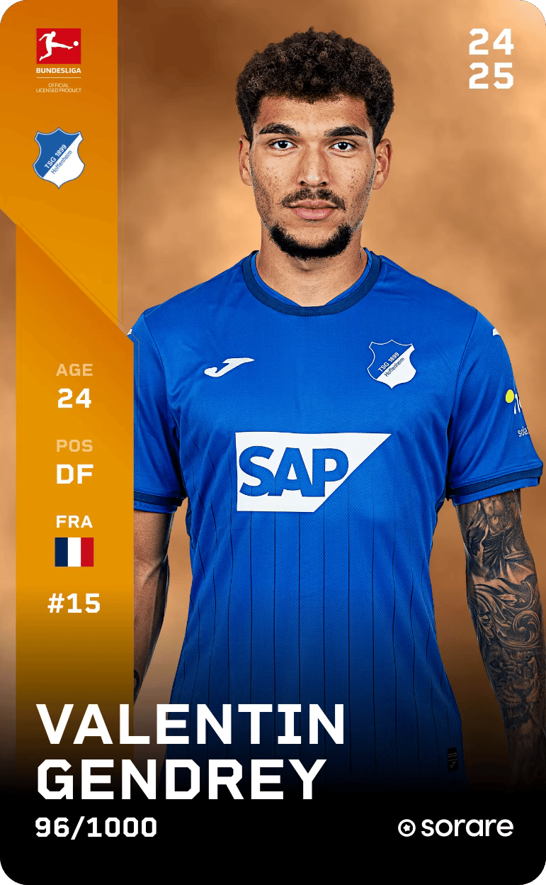 Valentin Gendrey 2024-25 • Limited 96/1000