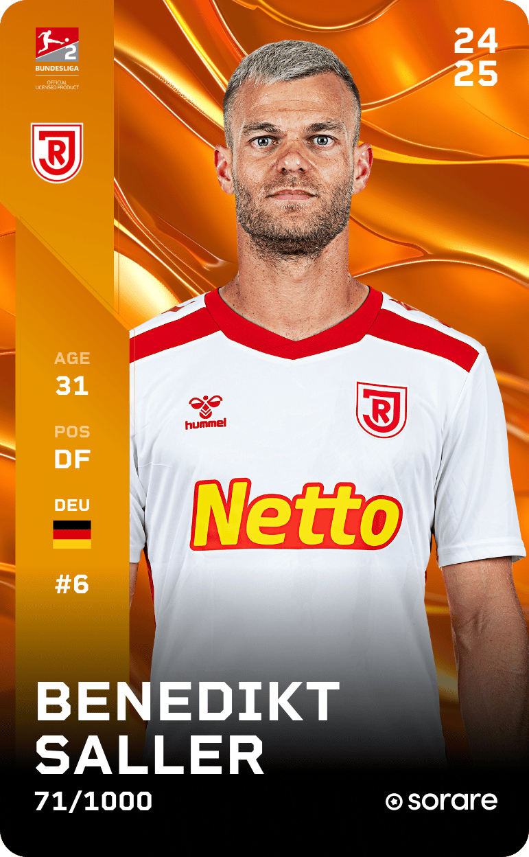 Benedikt Saller 2024-25 • Limited 71/1000