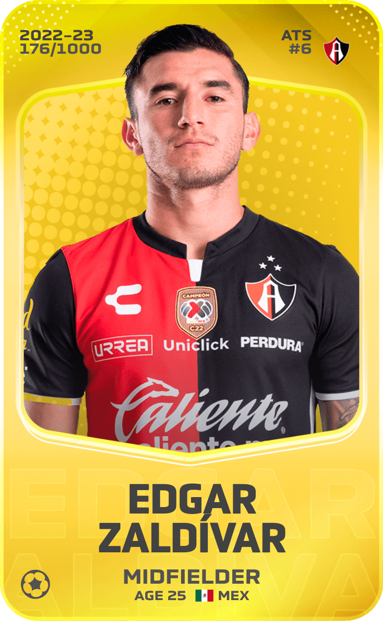 Edgar Zaldívar 2022-23 • Limited 176/1000