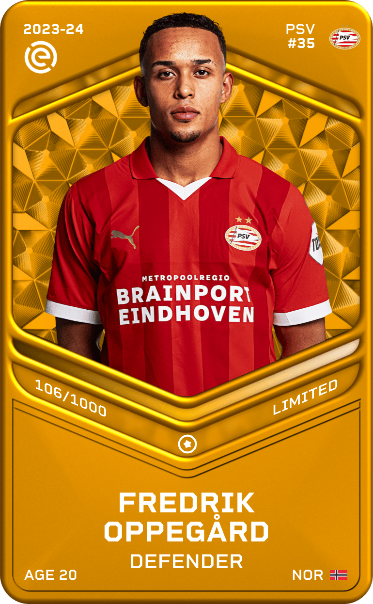 Fredrik Oppegård 2023-24 • Limited 106/1000