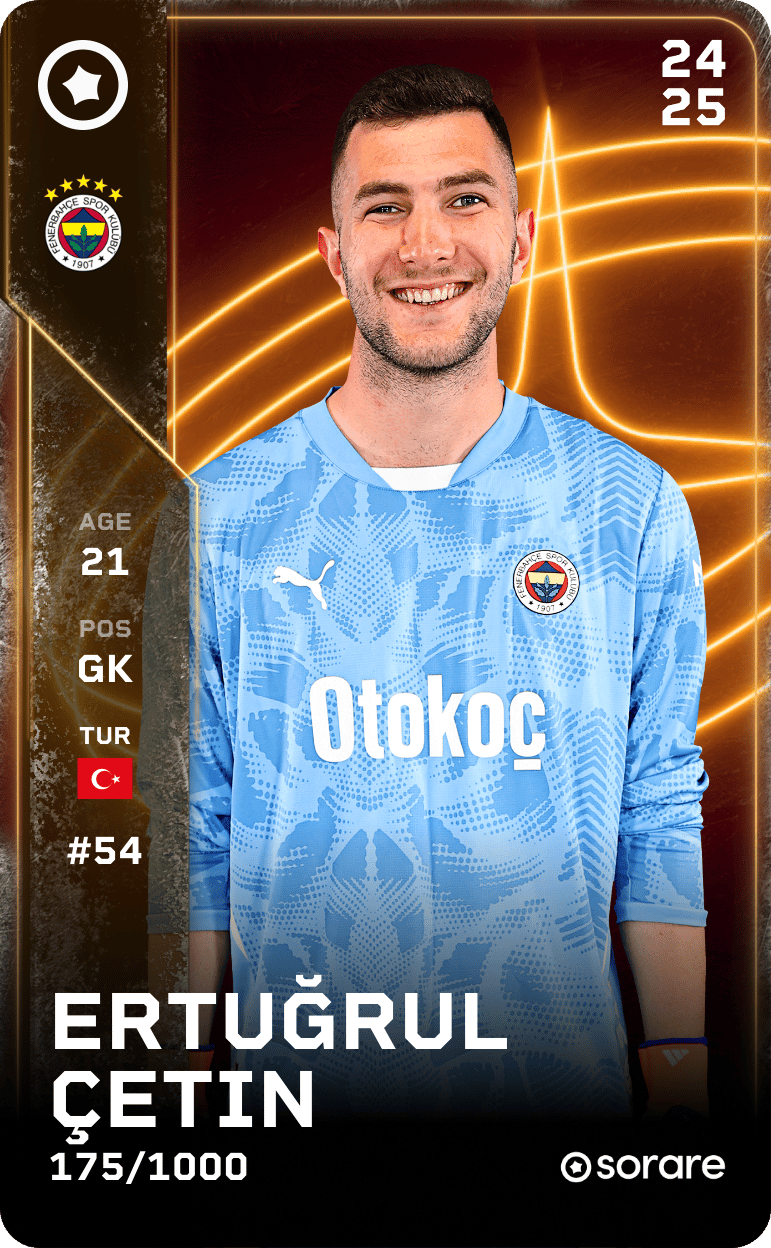 Ertuğrul Çetin 2024-25 • Limited 175/1000