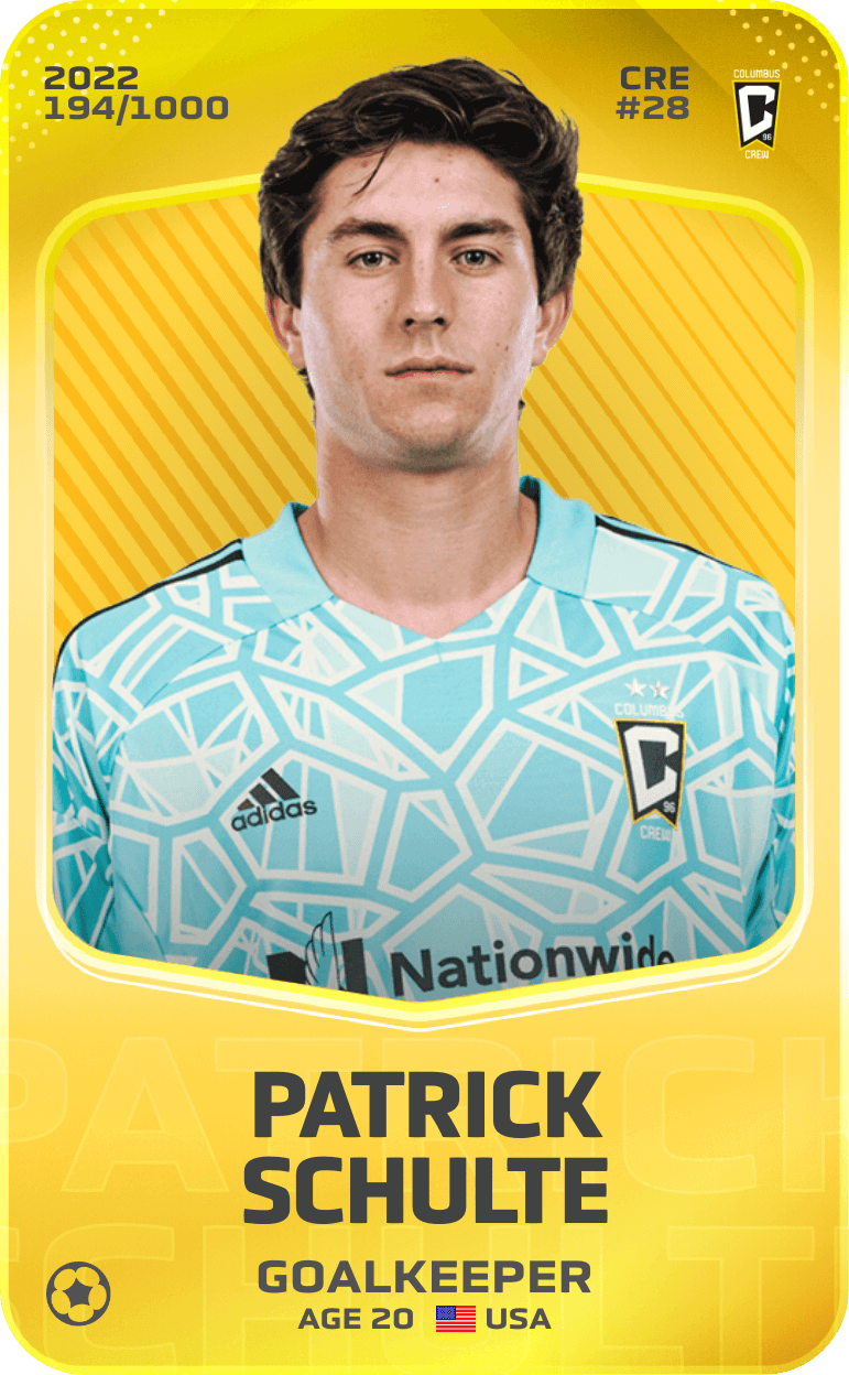 Patrick Schulte 2022-23 • Limited 194/1000