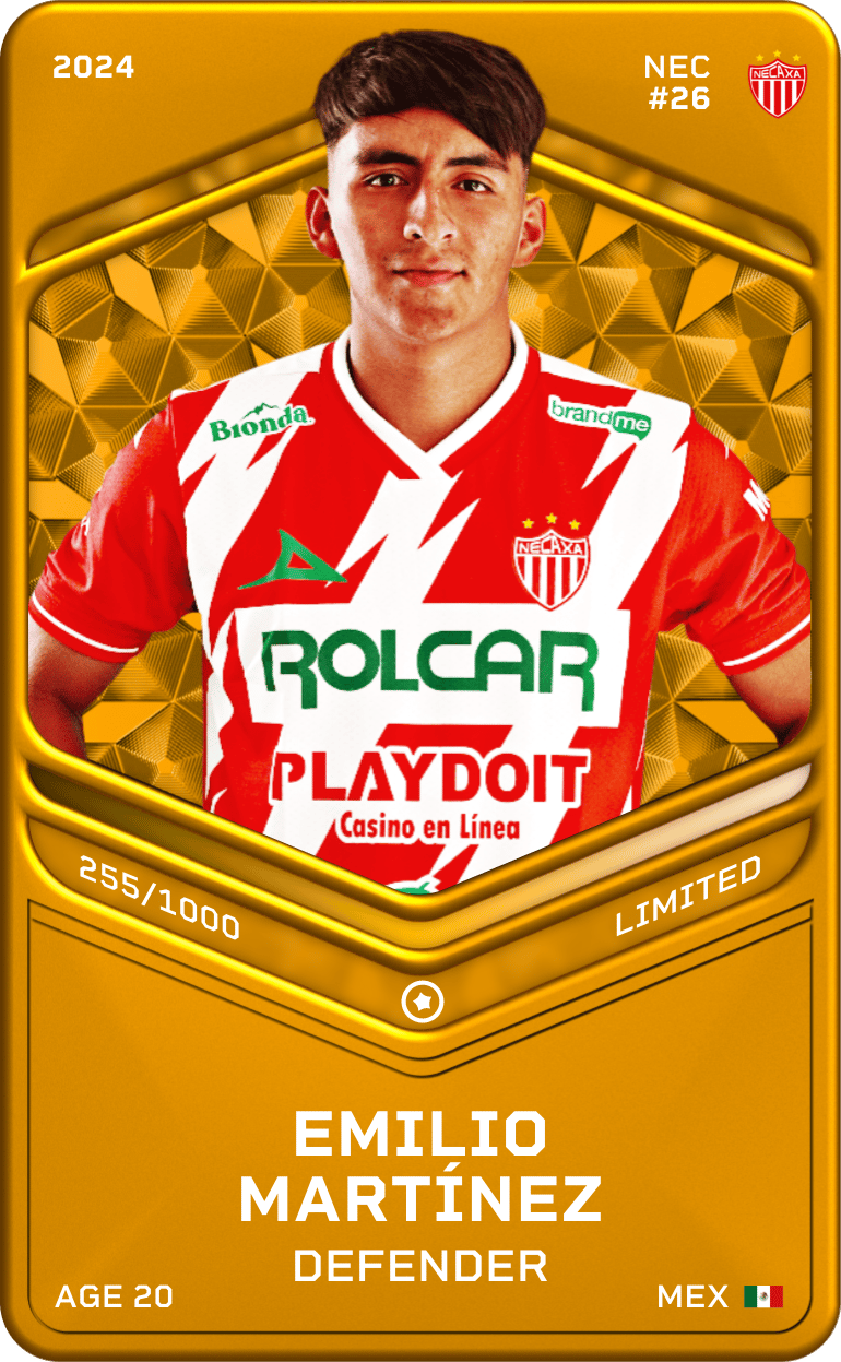 Emilio Martínez 2024-25 • Limited 255/1000