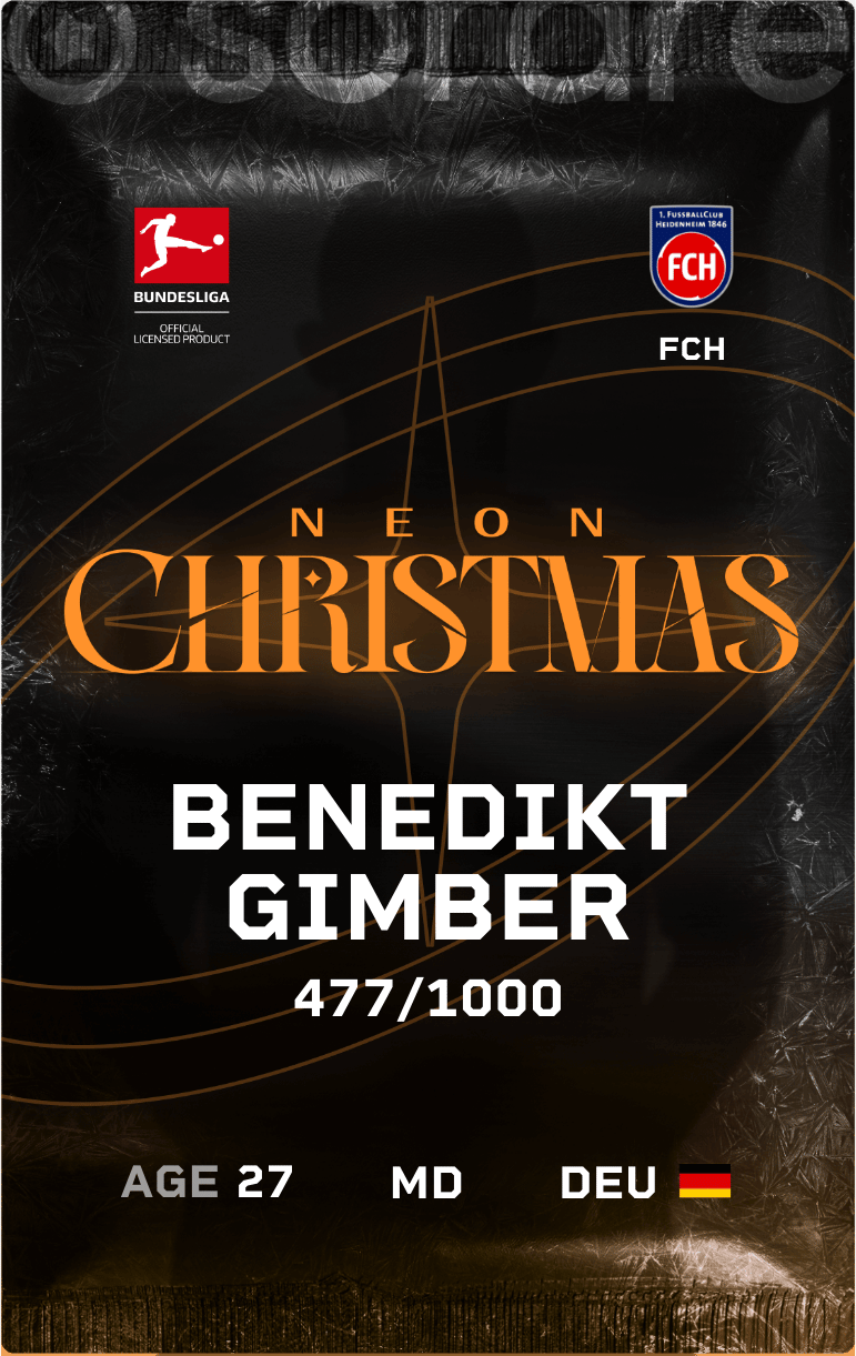Benedikt Gimber 2024-25 • Limited 477/1000