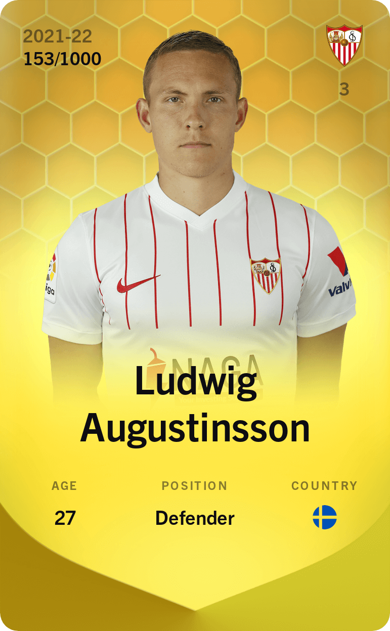 Ludwig Augustinsson 2021-22 • Limited 153/1000