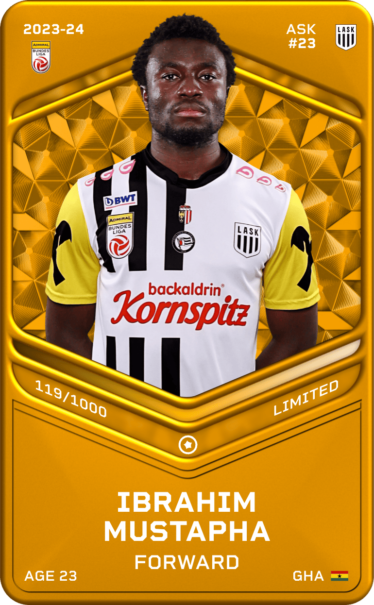 Ibrahim Mustapha 2023-24 • Limited 119/1000
