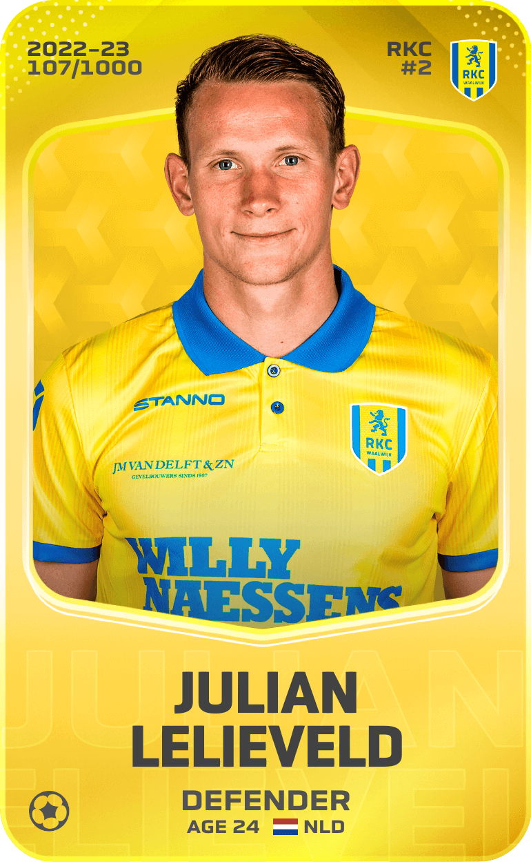 Julian Lelieveld 2022-23 • Limited 107/1000