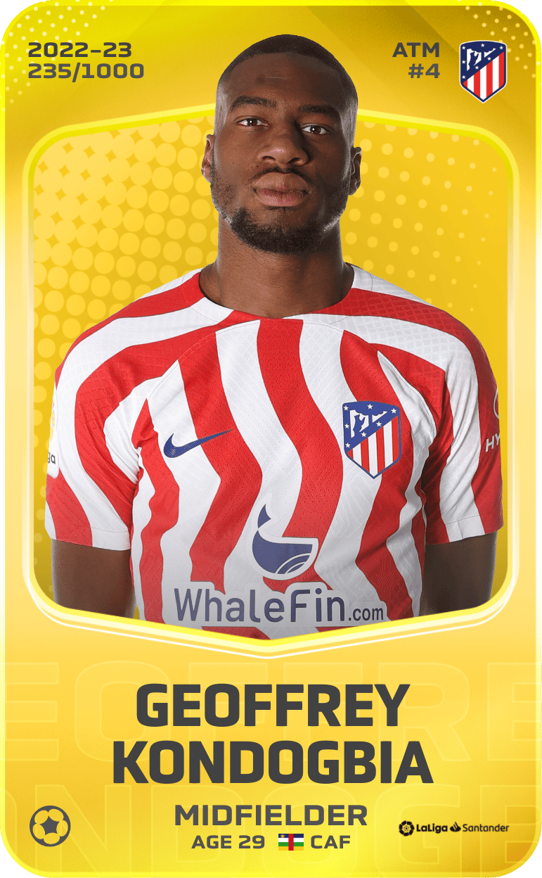 Geoffrey Kondogbia 2022-23 • Limited 235/1000