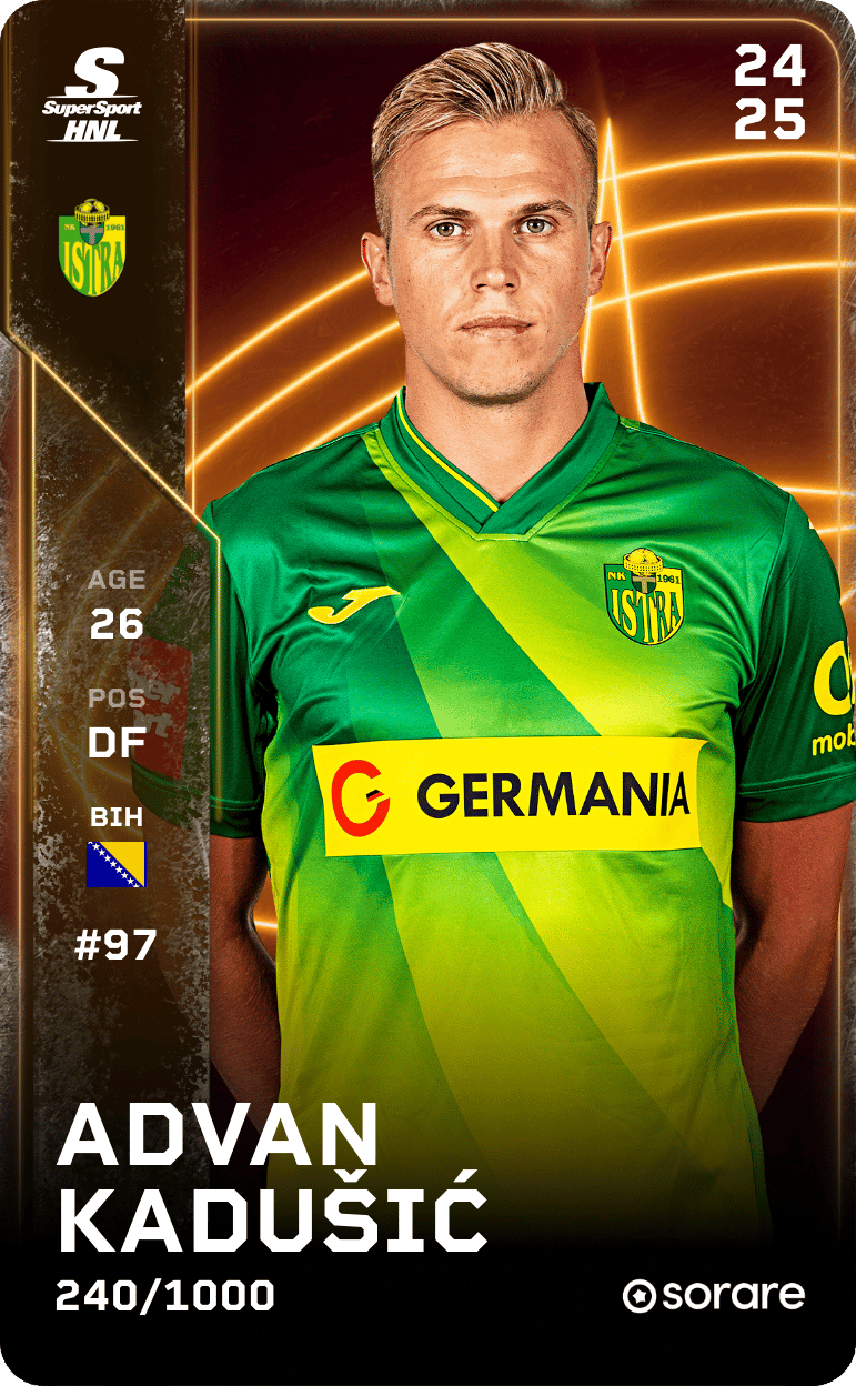 Advan Kadušić 2024-25 • Limited 240/1000