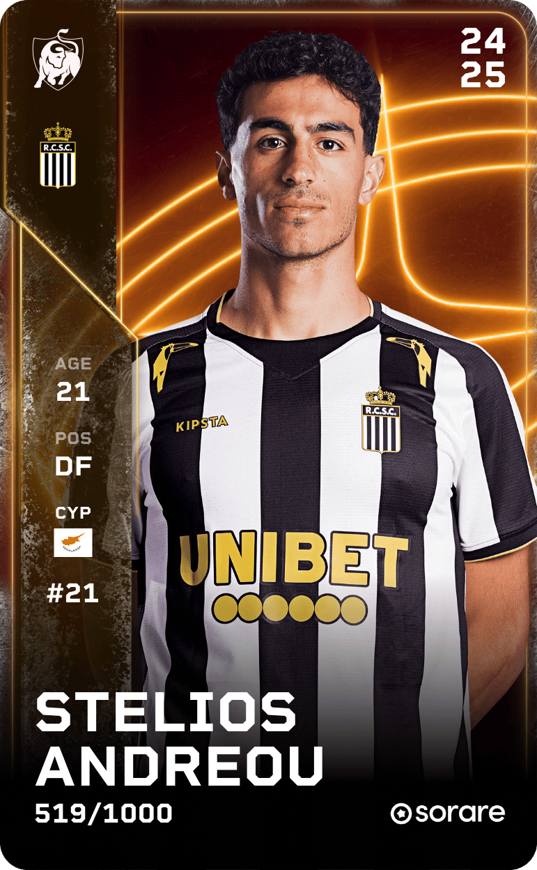 Stelios Andreou 2024-25 • Limited 519/1000
