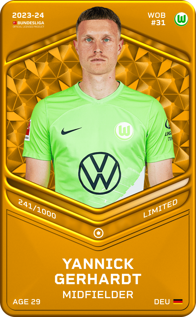 Yannick Gerhardt 2023-24 • Limited 241/1000