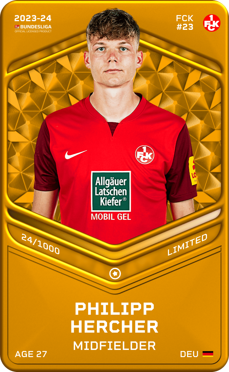 Philipp Hercher 2023-24 • Limited 24/1000