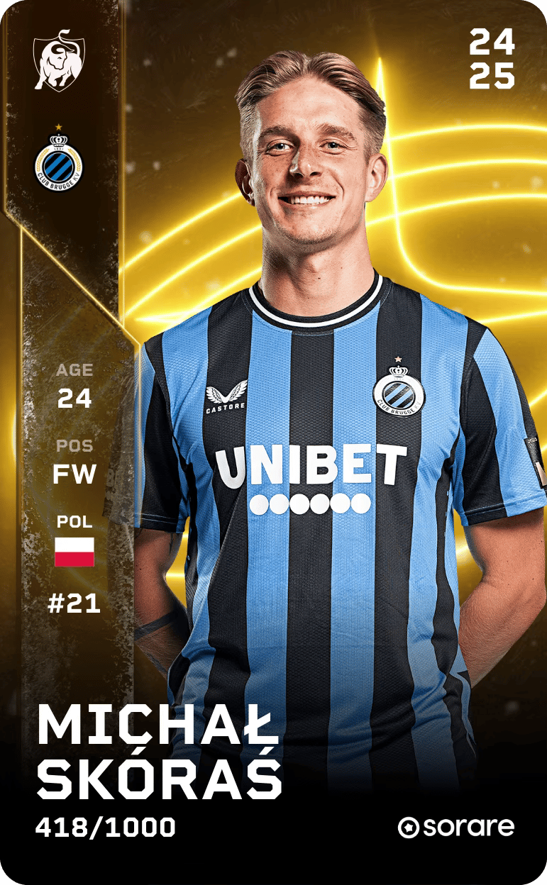 Michał Skóraś 2024-25 • Limited 418/1000